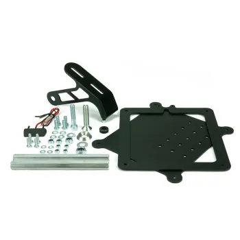 cafe 4 racer -  BMW řady R BI-Lever DOUBLE REAR SUB FRAME FLAT 20° vratane sedadla - Studiofibre Dual Shock 