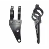 cafe 4 racer - Headlight holder 41mm black with hole for turns - Cafe4Racer Headlights  brackets & holders   