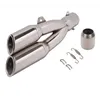 cafe 4 racer - TS Thunder Slash Silver right - Cafe4Racer Mufflers 
