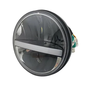 cafe 4 racer - 7"/17,8cm Harley Hlavní světelná vložka LED černá - Cafe4Racer Světla LED 
