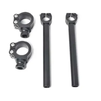 cafe 4 racer - Cafe Racer Clip-ons Type 1 - Čierna Matná - Cafe4Racer Cafe Racer clip-ons 