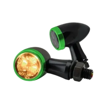 cafe 4 racer - SMD Indicator "New Stick" black tinted M8 Dimensions: L 49.5 x W 18 x - HS MOTO Germany Standard indicators 4251352629432