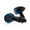 cafe 4 racer - SMD indicator RL set "Jack" blue ring - HS MOTO Germany Standard indicators 