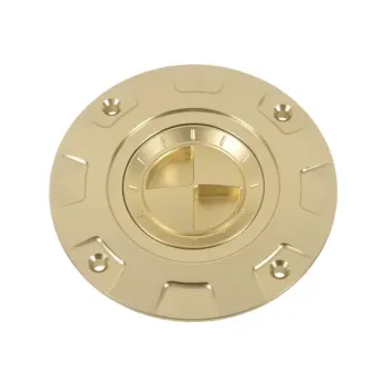 cafe 4 racer - BMW K75/100/1100 Fuel Tank Cap Gold - Cafe4Racer Tank Caps 