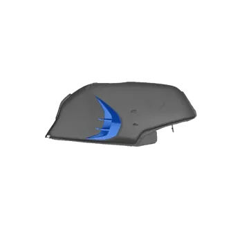 cafe 4 racer - Side tank  Shark covers  for tank K75 K100 K1100 - Cafe4Racer 3D printed parts 