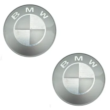 cafe 4 racer - BMW 4x56mm OEM vzhľad výkonné plávajúce rotujúce kryty kolies OEM 36122455268 - Cafe4Racer Emblémy Nálepky Logá 