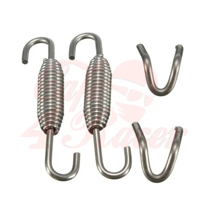 cafe 4 racer - 2x výfukové pružiny 6,8 cm 2x hák - Cafe4Racer Příslušenství 