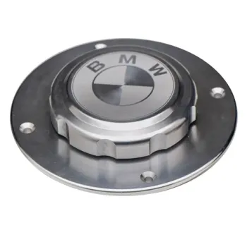cafe 4 racer - Pop-up gas cap set. Chrome - MCS Fuel Caps 