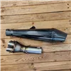 cafe 4 racer - BMW K100 style 66 black inox + collector4to1 - Cafe4Racer K100 exhaust parts 