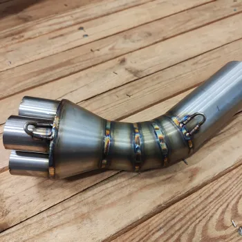 cafe 4 racer - BMW K100 collector 4to1 CUT - Cafe4Racer K100 exhaust parts 