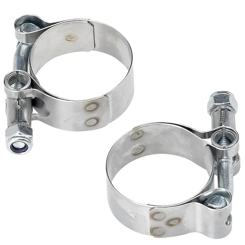 cafe 4 racer - Svorka výfuku 36-63 mm - Cafe4Racer Výfukové Matice 