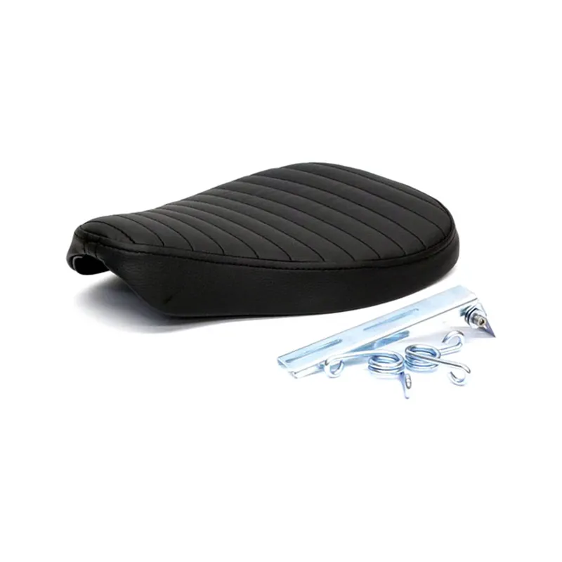 cafe 4 racer - C-Racer, Classic bobber solo seat. Large. Black - C-RACER Bobber Solo Seats 
