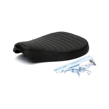 cafe 4 racer - C-Racer, Classic bobber solo seat. Large. Black - C-RACER Bobber Solo Seats 