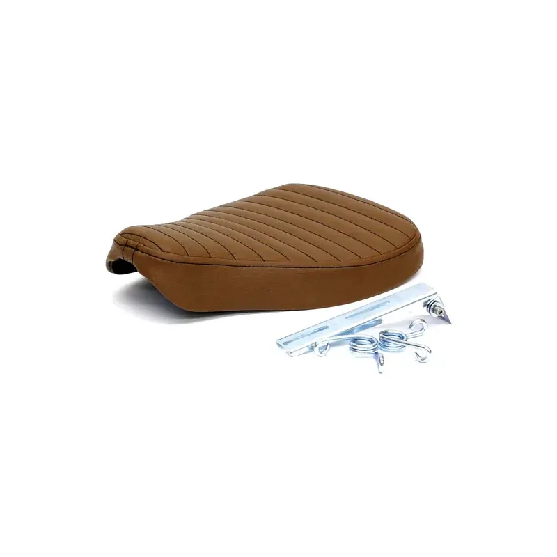 cafe 4 racer - C-Racer, Classic bobber solo seat. Large. Dark brown - C-RACER Bobber Solo Seats 