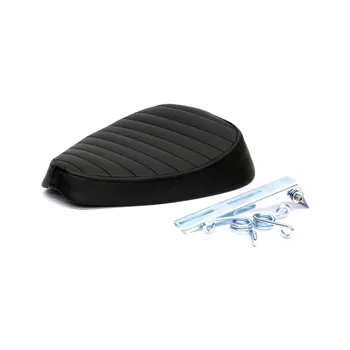 cafe 4 racer - C-Racer, Classic bobber solo seat. Medium. Black - C-RACER Bobber Solo Seats 