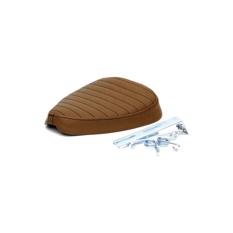 cafe 4 racer - C-Racer, Classic bobber solo seat. Medium. Dark brown - C-RACER Bobber Solo Seats 