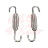 cafe 4 racer - 2x Exhaust Muffler Springs 6.8cm 2x welding fasteners - Cafe4Racer Accessories 