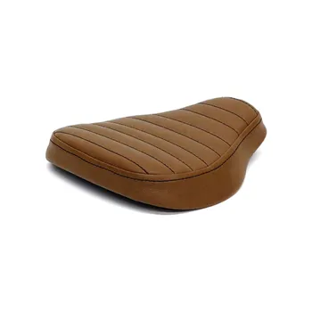 cafe 4 racer - C-Racer, Classic bobber solo seat. Small. Dark brown - C-RACER Bobber Solo Seats 