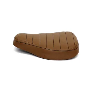 cafe 4 racer - C-Racer, Classic bobber solo seat. Small. Dark brown - C-RACER Bobber Solo Seats 