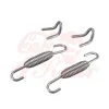 cafe 4 racer - 2x Exhaust Muffler Springs 6.8cm 2x welding fasteners - Cafe4Racer Accessories 