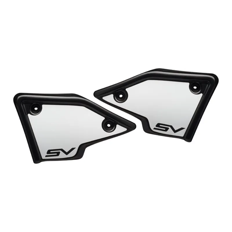 cafe 4 racer - C-Racer, side number plates. Black gloss - C-RACER Suzuki SV 650 