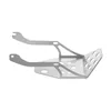 cafe 4 racer - C-Racer, engine guard/s skid plate. Silver - C-RACER Suzuki SV 650 