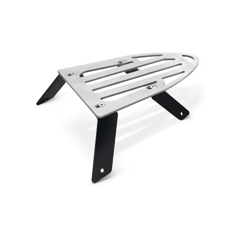 cafe 4 racer - C-Racer, optional luggage carrier. Silver/black - C-RACER Suzuki SV 650 