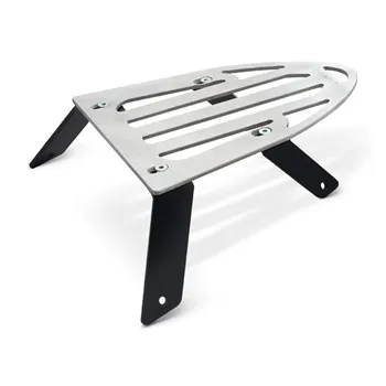 cafe 4 racer - C-Racer, optional luggage carrier. Silver/black - C-RACER Suzuki SV 650 