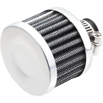 cafe 4 racer - Round 20mm Air filter BLACK - Cafe4Racer Air filters 