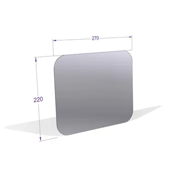 cafe 4 racer - JVB Aluminium "Cuboid" - KEDO Side numbers plates 