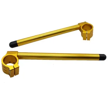 cafe 4 racer - Universal clip-ons 41mm Gold - Cafe4Racer Scrambler & CLIP-ONS handlebars 