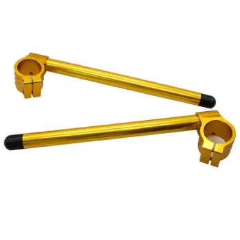 cafe 4 racer - Universal clip-ons 41mm Gold - Cafe4Racer Scrambler & CLIP-ONS handlebars 