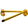 cafe 4 racer - Universal clip-ons 41mm Gold - Cafe4Racer Scrambler & CLIP-ONS handlebars 