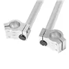 cafe 4 racer - Universal clip-ons 41mm Silver - Cafe4Racer Scrambler & CLIP-ONS handlebars 