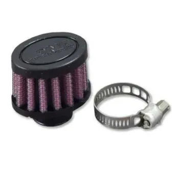 cafe 4 racer - BMW R2V B Engine breather filter DNA Round 16mm filter rubber top male round - DNA Air filters 