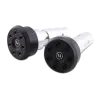 cafe 4 racer - HIGHSIDER handlebar end CONERO TYPE 2, black matte - Highsider Bar Ends 4054783390984