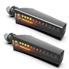 cafe 4 racer - HIGHSIDER LED sequence-indicator STS 1, black anodized, smoke lens, E-marked - Highsider Running light LED turn signal 4054783241798