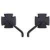 cafe 4 racer - HIGHSIDER mirror IRON CROSS - Highsider Standard mirrors 4054783040049