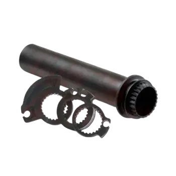 cafe 4 racer - Plynová rukojeť se 2 adaptéry 25.14 mm 140mm - HS MOTO Germany Příslušenství 