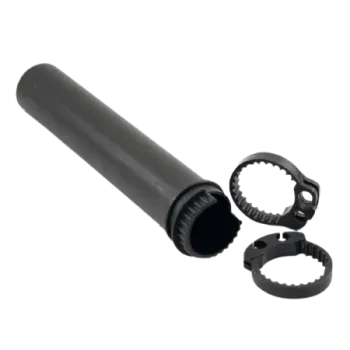 cafe 4 racer - Plynová rukojeť se 2 adaptéry 25.14 mm 140mm - HS MOTO Germany Příslušenství 