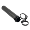 cafe 4 racer - Rukoväť plynu s 2 adaptérmi 25.4mm 140mm - HS MOTO Germany Príslušenstvo 