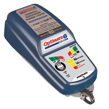 cafe 4 racer - Tecmate OptiMATE, Lithium 4s 0.8A 4-bank - OPTIMATE Chargers 