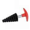 cafe 4 racer - 34-60mm Exhaust Muffler Wash Plug - Black - HS MOTO Germany Accessories 