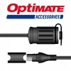 cafe 4 racer - Socket for OptiMate, (SAE-76), length0.5 m, (10A max.) - HS MOTO Germany Connectors for chargers 4251352626929