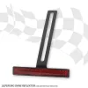 cafe 4 racer - T-držák "Slim/Stripe/Line" 100mm - HS MOTO Germany Reflektor - odrazky 4251361253369