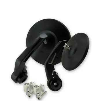 cafe 4 racer - DAYTONA Handlebar weights "D-MIRROR" for YAMAHA - Daytona Accessories 4251352657930
