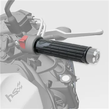 cafe 4 racer - Gumové rukojeti "D-Version" - HS MOTO Germany 22 mm & 7/8 inch 4251352632296