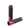 cafe 4 racer -  Rubber grip "D-Version" red  - HS MOTO Germany 22mm &  7/8 inch 4251352632289
