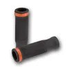 cafe 4 racer - Rubber grip "Select1" orange - HS MOTO Germany 22mm & 7/8 inch 4251352632548