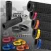 cafe 4 racer - Rubber grip "Select2" red - HS MOTO Germany 22mm &  7/8 inch 4251352632616